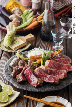 和牛サーロインステーキ 126661770