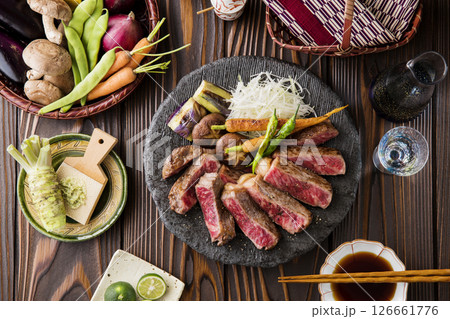 和牛サーロインステーキ 126661776