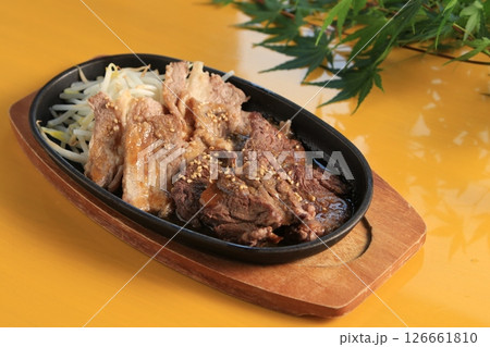 肉合い盛り鉄板焼き 126661810