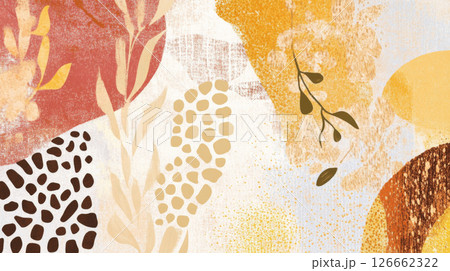 African motif pattern with colorful and intricate design, texture, suitable for background 126662322