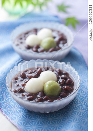 冷やしぜんざい 126662531