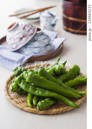 京野菜万願寺とうがらし 京野菜万願寺とうがらし 126663231