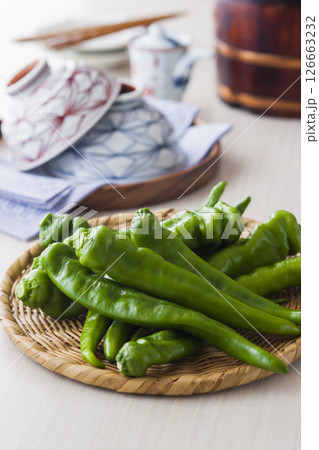 京野菜万願寺とうがらし 京野菜万願寺とうがらし 126663232