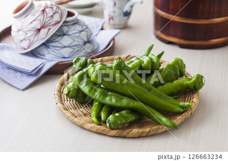 京野菜万願寺とうがらし 京野菜万願寺とうがらし 126663234