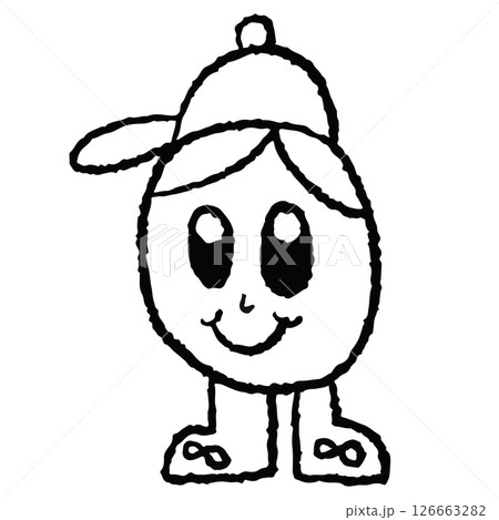 Kid drawing style outlines of happy kid for back to school, cartoon, character, comic, mascot, sticker, logo, icon, cute patch, brooch, toy, kid doll, mood, kid colouring book, art, sketch, painting Kid drawing style outlines of happy kid for back to school, cartoon, character, comic, mascot, sticker, logo, icon, cute patch, brooch, toy, kid doll, mood, kid colouring book, art, sketch, painting 126663282