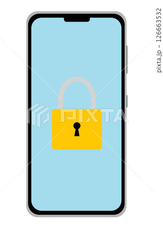 スマートフォン　セキュリティのイメージ 126663532