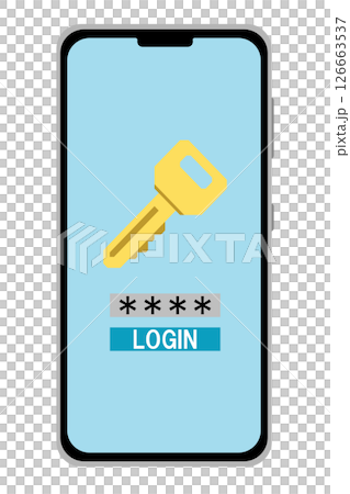 スマートフォン セキュリティのイメージ スマートフォン セキュリティのイメージ 126663537