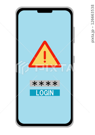 スマートフォン　セキュリティのイメージ 126663538