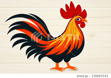 Guava composition with tropical leaves, flowers, and vibrant fruits  Guava composition with tropical leaves, flowers, and vibrant fruits  126665543