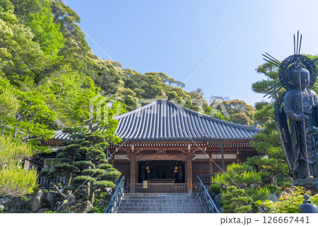 清荒神清澄寺 本堂と一願地蔵尊 清荒神清澄寺 本堂と一願地蔵尊 126667441