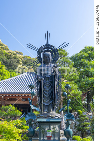 清荒神清澄寺　本堂と一願地蔵尊 126667446