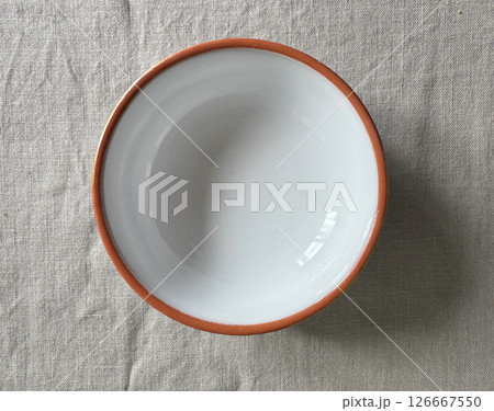 empty ceramic bowl 126667550