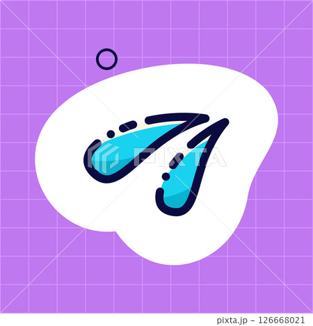 Cute color label. Cute color label. 126668021
