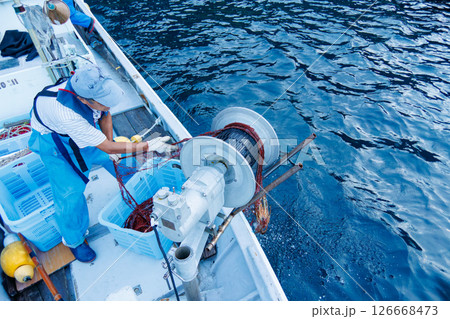 本命のイセエビが穫れた。 伊勢海老の刺し網漁に同船した。 伊豆半島賀茂郡南伊豆町中木ヒリゾ浜2024 本命のイセエビが穫れた。 伊勢海老の刺し網漁に同船した。 伊豆半島賀茂郡南伊豆町中木ヒリゾ浜2024 126668473