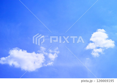 青空と雲イメージ 青空と雲イメージ 126669195