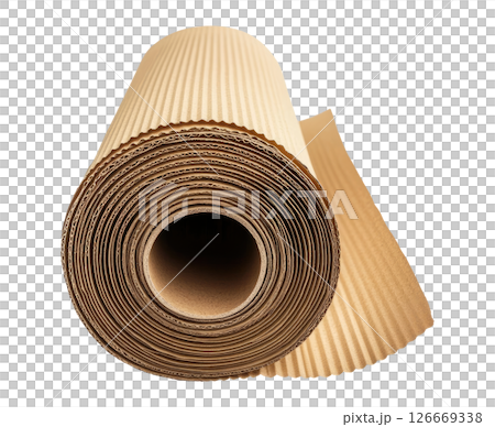 Roll of cardboard Roll of cardboard 126669338