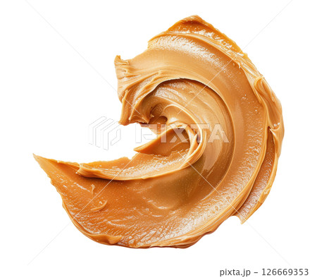 Smear of peanut butter Smear of peanut butter 126669353