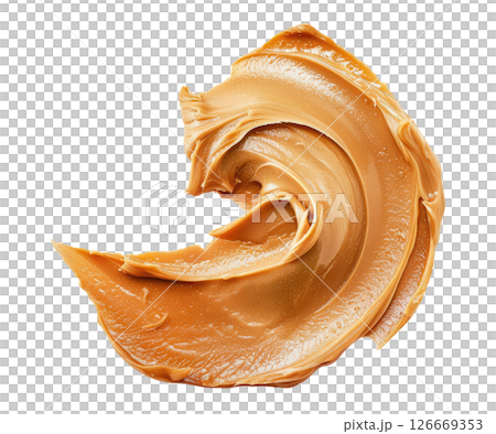 Smear of peanut butter Smear of peanut butter 126669353