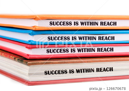 Business professionals concept. Words SUCCESS IS WITHIN REACH 126670678