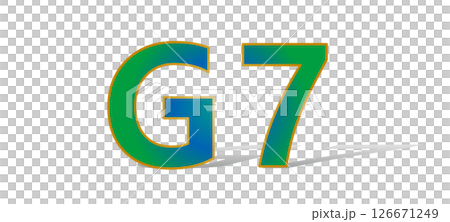 G7、青と緑のロゴ、自然環境とエコロジー、アイキャッチ G7、青と緑のロゴ、自然環境とエコロジー、アイキャッチ 126671249