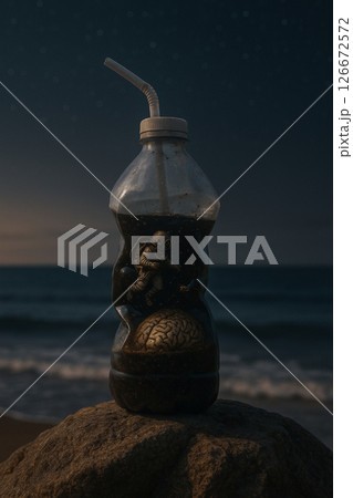 Plastic Bottle Pollution and Human Mind Plastic Bottle Pollution and Human Mind 126672572