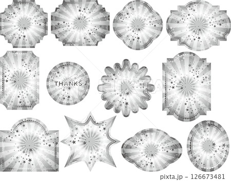 ラベル後光、2銀 126673481