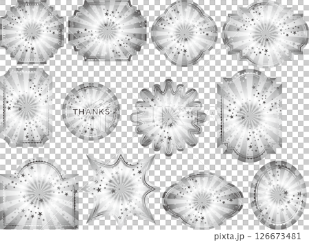 ラベル後光、2銀 126673481