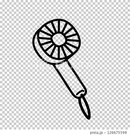 方便的風扇圖示說明 126675599