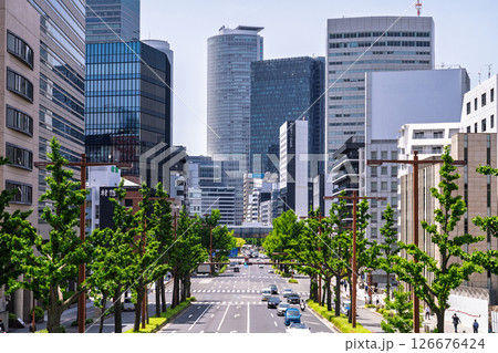 《愛知県》名古屋駅前・都市景観 126676424