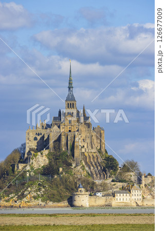 Mont Saint Michel, UNESCO site, Normandy, France 126677009