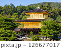 快晴の京都 金閣寺 126677017