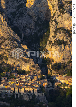 Moustiers-Sainte-Marie, Alpes-de-Haute-Provence, Provence, France 126677241