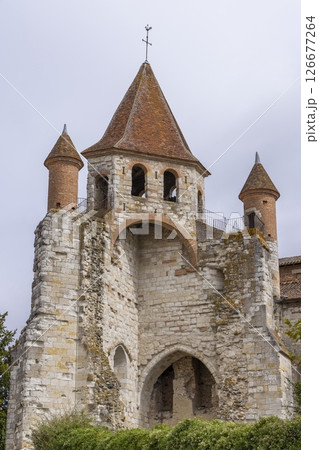 Historic Medieval Tower in Auvillar, France 126677264