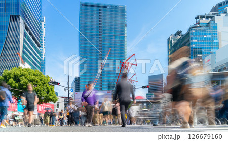 渋谷スクランブル交差点・May 2025 渋谷スクランブル交差点・May 2025 126679160