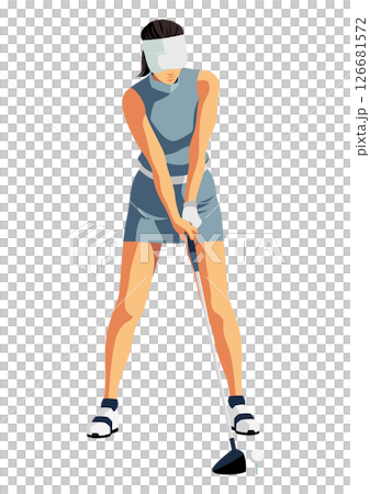 女職業高爾夫球手 126681572