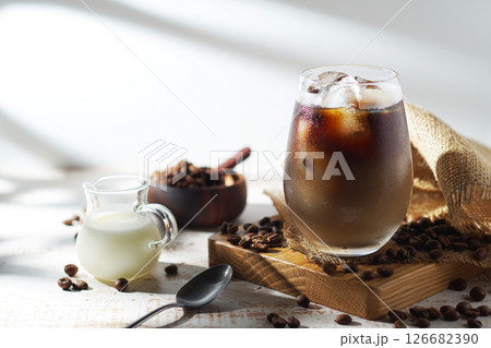 アイスカフェオレ・アイスカフェオーレ アイスカフェオレ・アイスカフェオーレ 126682390