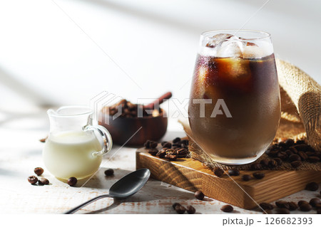 アイスカフェオレ・アイスカフェオーレ 126682393