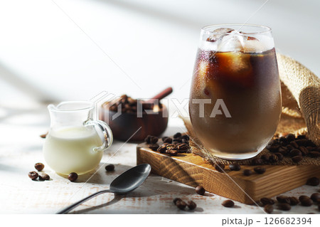 アイスカフェオレ・アイスカフェオーレ アイスカフェオレ・アイスカフェオーレ 126682394