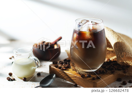 アイスカフェオレ・アイスカフェオーレ アイスカフェオレ・アイスカフェオーレ 126682478