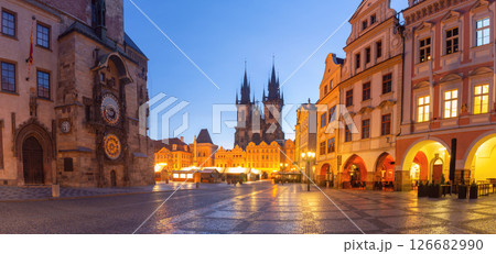 Old Town Square at dawn in Prague Czech Republic 126682990