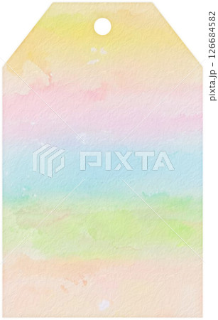Water color  label 126684582