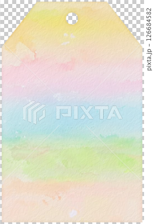Water color  label 126684582