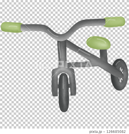 bicycle hand drawn transparency illustration bicycle hand drawn transparency illustration 126685082