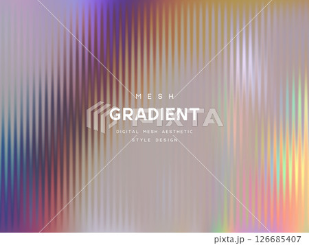 Pastel gradient mesh background with vertical stripes and smooth transitions. Pastel gradient mesh background with vertical stripes and smooth transitions. 126685407