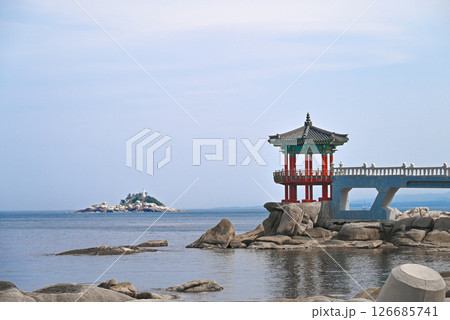 【韓国/江原道】束草市　海岸展望台・霊琴亭 126685741