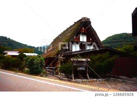 民宿　のだにや　荻町合掌造り集落　世界文化遺産　白川郷　茅葺 126685928