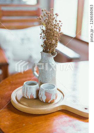 furniture in cozy home 126686063