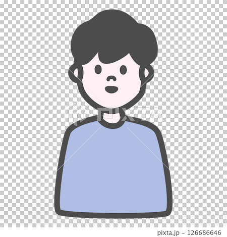 一個微笑的男性 126686646