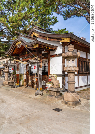 魚崎八幡宮神社　拝殿（魚崎の八幡さん）　神戸市東灘区魚崎南町 126686674