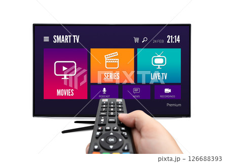 VOD multimedia TV streaming concept VOD multimedia TV streaming concept 126688393